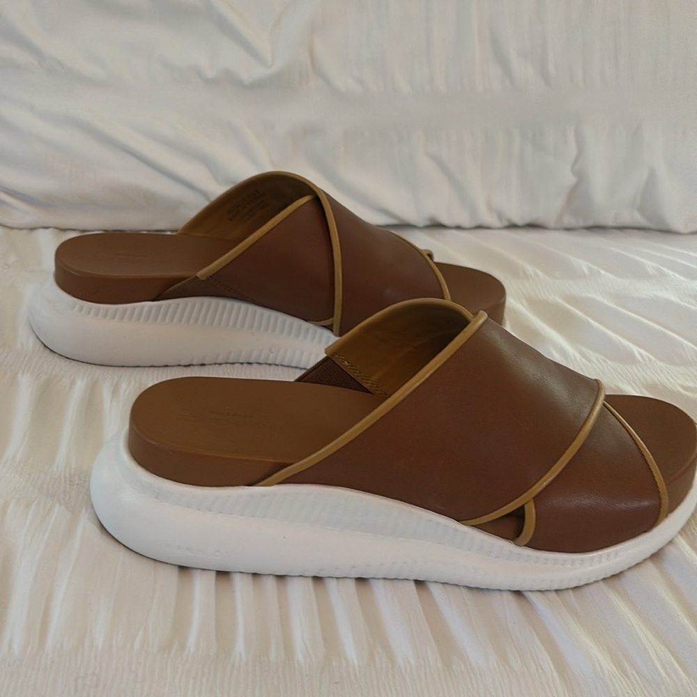Cole Haan women’s 2.Zerogrand leather slide sandal - size 6.5 - Picture 6 of 12